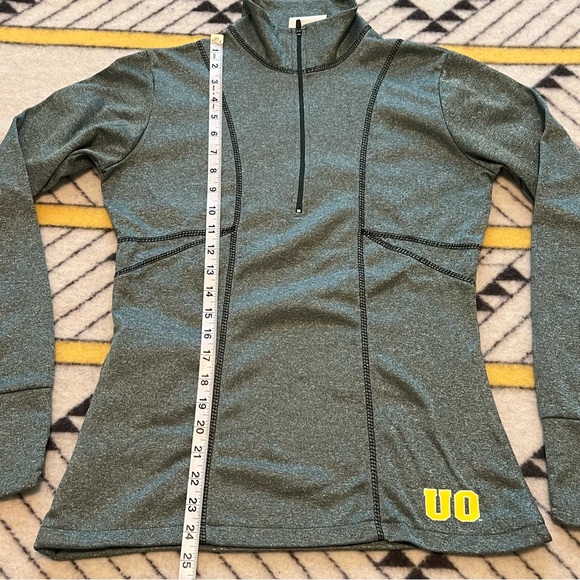 J America Oregon ducks women’s 1/4 zip shirt - Picture 6 of 16